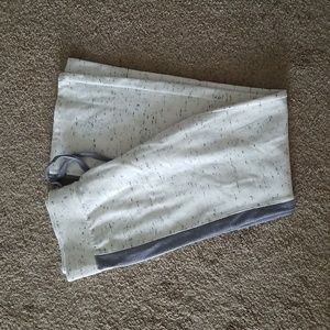 SO white and grey dorm pants Size M NWT